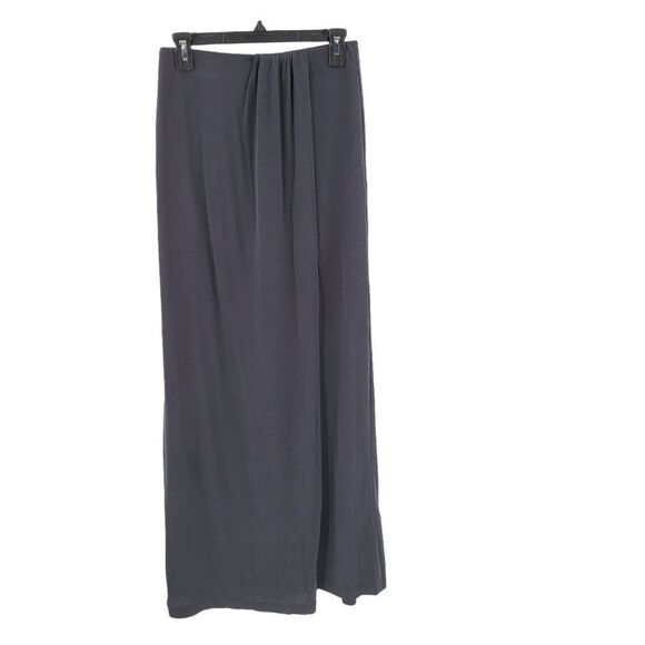 BCBG MAX AZria Skirt Overlapped Draped Black Women's Size XS Andreea New - Picture 1 of 9